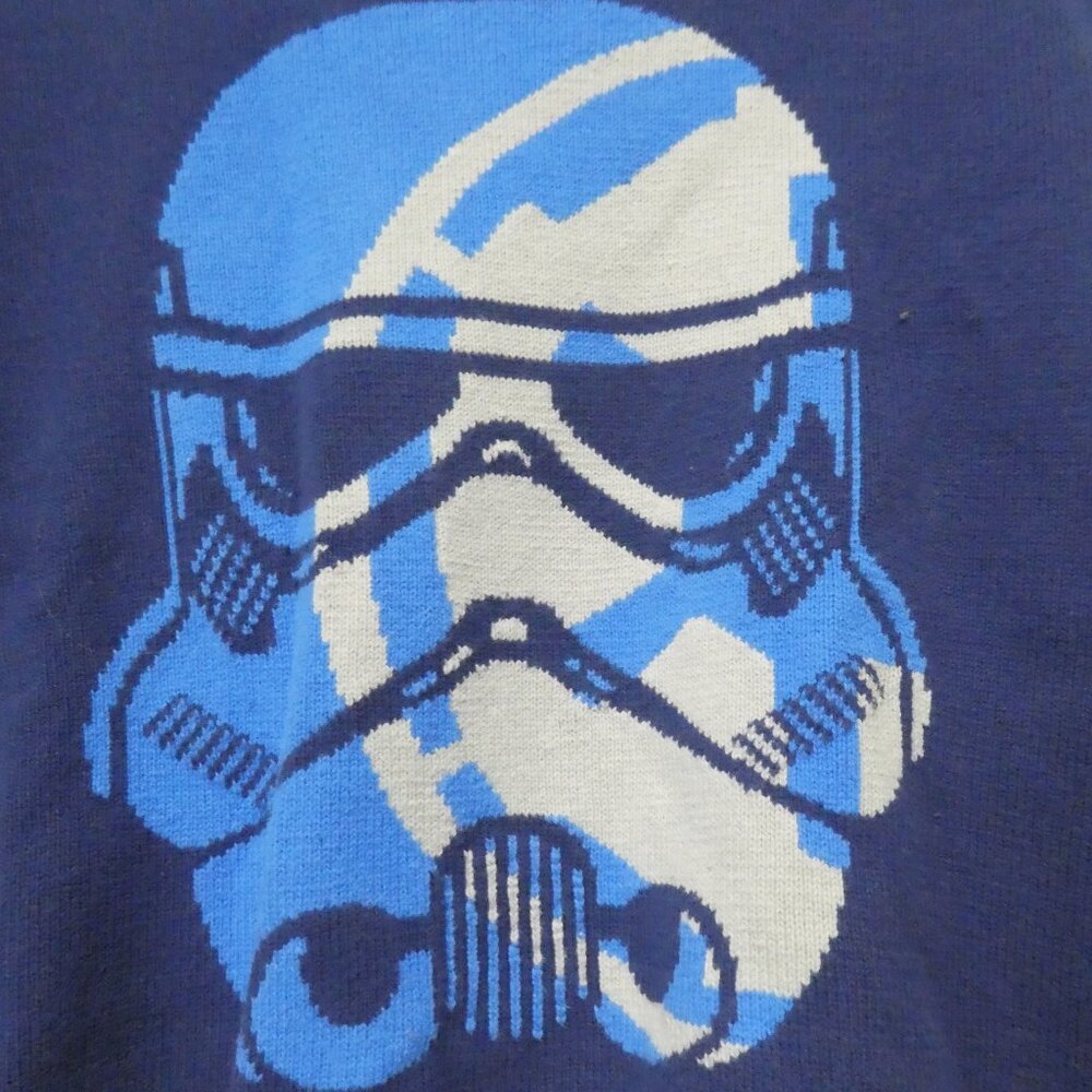 GAP - Star Wars | small - kids | Navy Stormtrooper Striped Sweater
